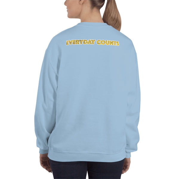 Everyday Counts Lady Logo Crewneck Sweatshirt