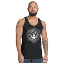 Arkeo1 B&W - Slogan Icon Unisex Tank