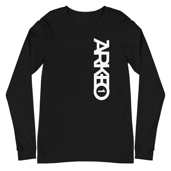 Arkeo1 B&W - Sideway Unisex Long Sleeve