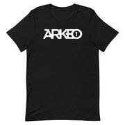 Arkeo1 B&W - Unisex T-Shirt 4.2 oz.(US) 7 oz.(CA), 100% airlume combed and ringspun cotton, 32 singles Front White DTG ARKEO1, Back White DTG Arkeo1 Icon Retail fit Unisex sizing Coverstitched collar and sleeves Shoulder-to-shoulder taping Side seams Tear-away label