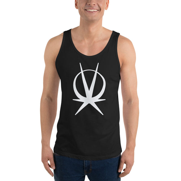 Arkeo1 B&W - Large Icon Unisex Tank