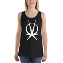 Arkeo1 B&W - Large Icon Unisex Tank