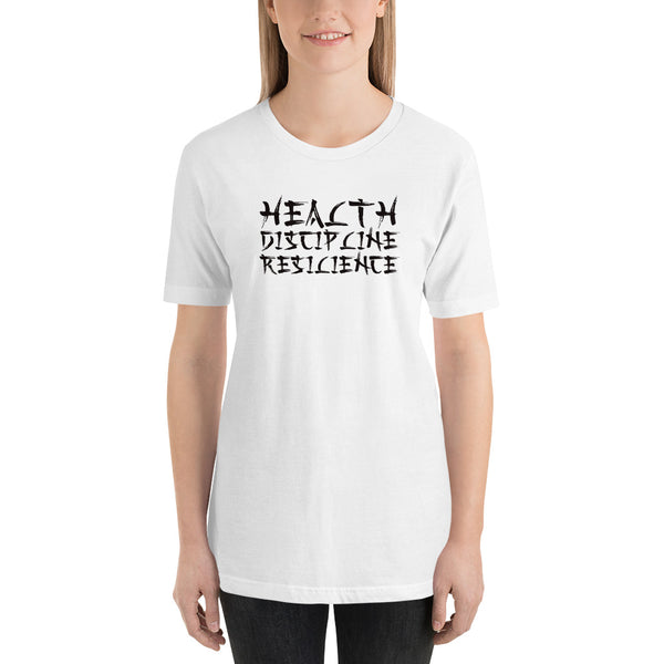 Health Discipline Resilience Unisex t-shirt