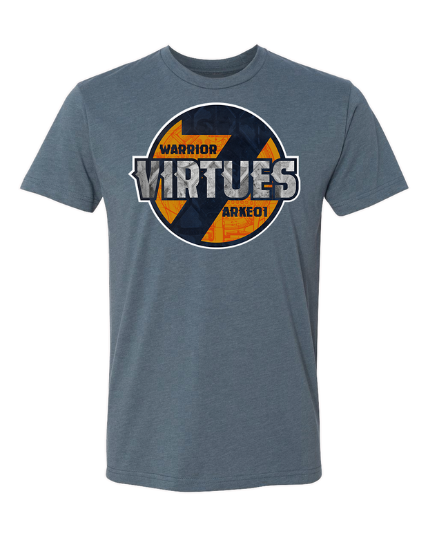 Arkeo1 Warrior 7 Virtues T-Shirt